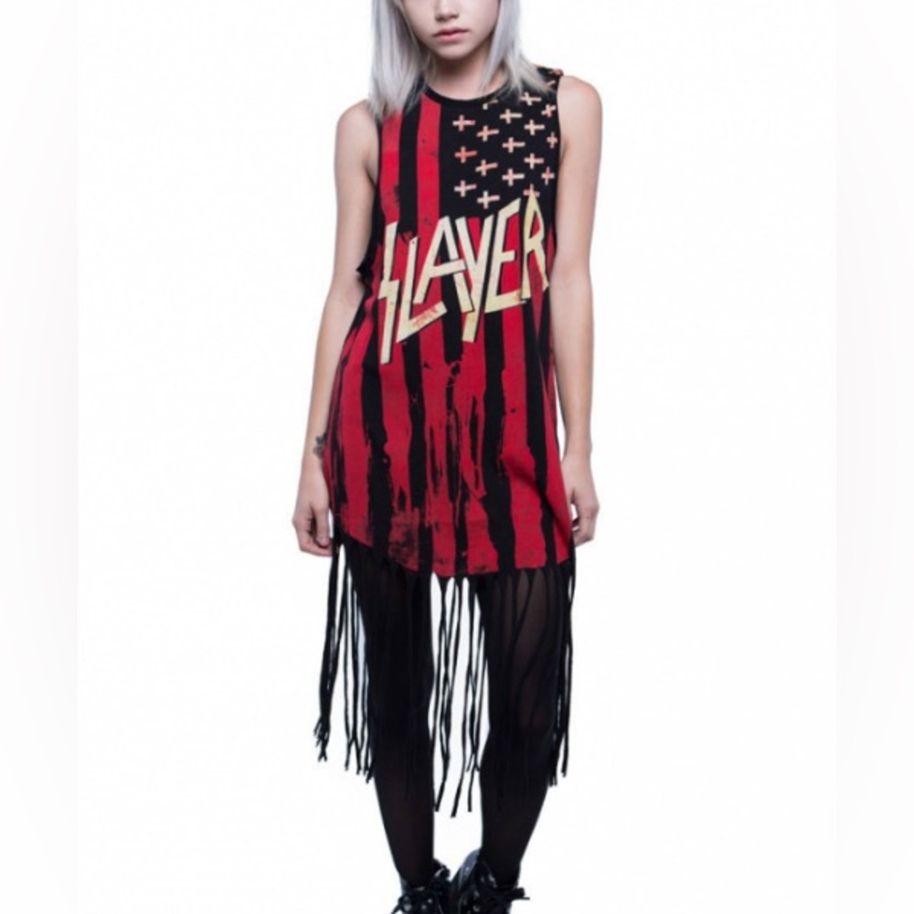 Iron Fist Slayer Fringe Muscle Tank